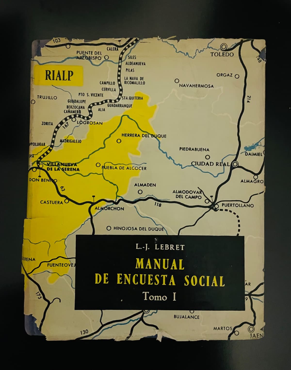 Manual de Encuesta Social - Tomo I — Louis-Joseph Lebret, libro usado