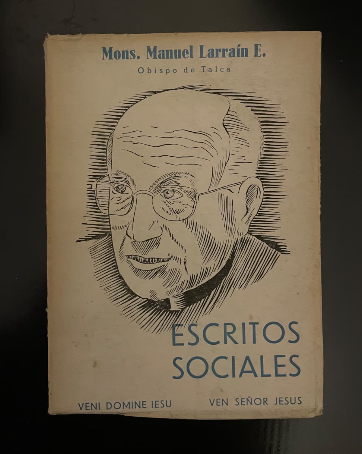Escritos Sociales — Manuel Larraín Errázuriz, libro usado