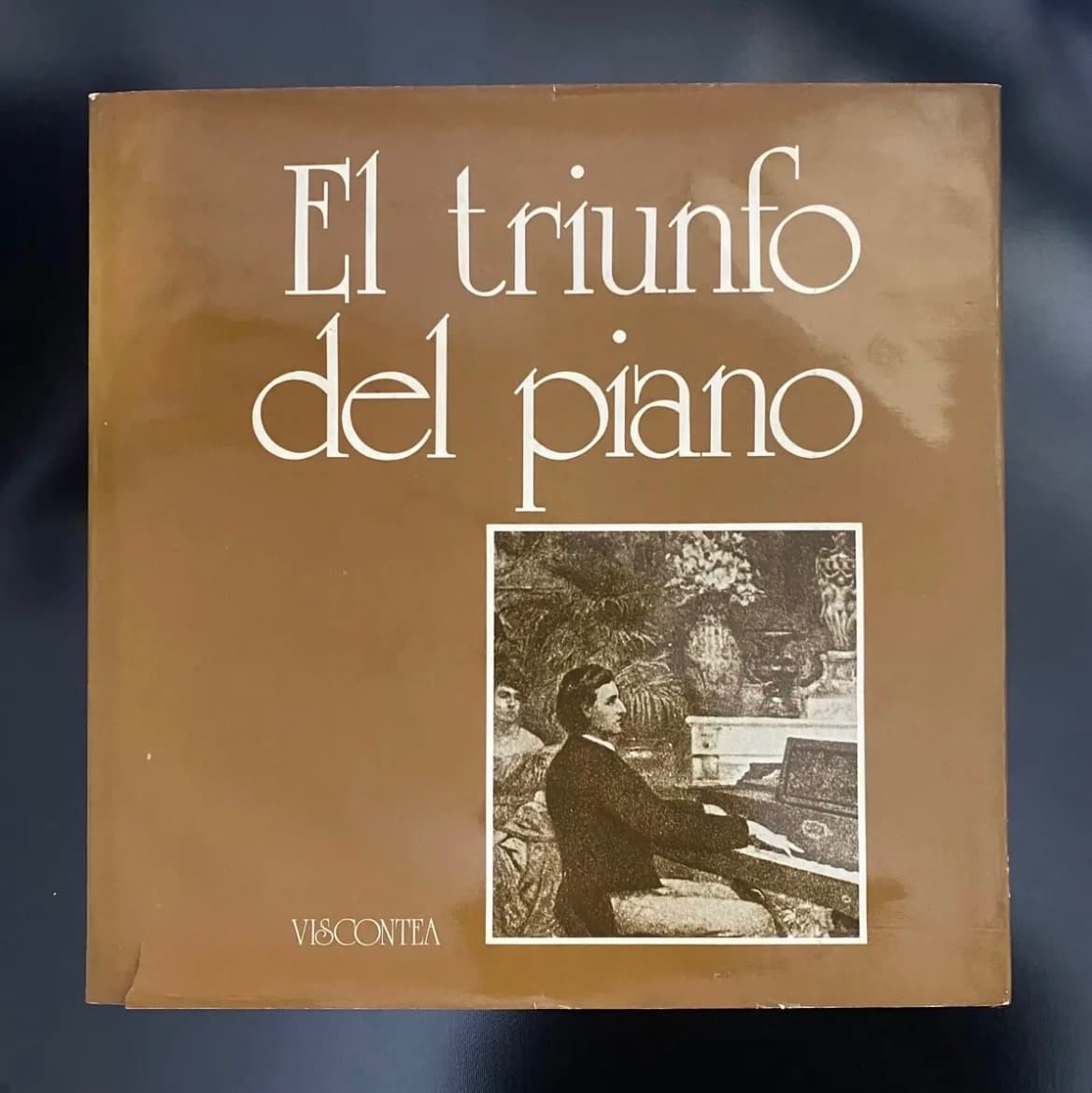 El triunfo del piano — Renato Pinto, libro usado