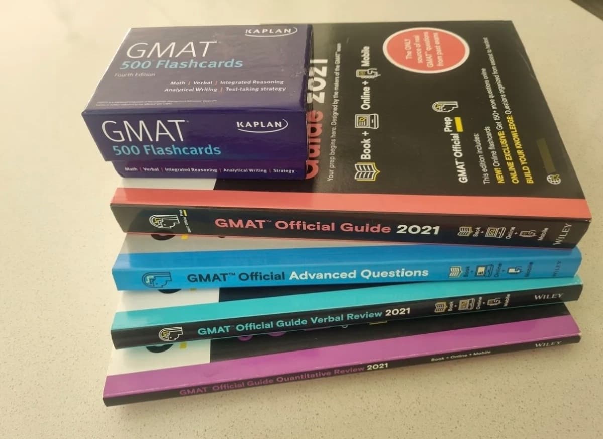 GMAT Flashcards + App — Kaplan Test Prep, libro usado