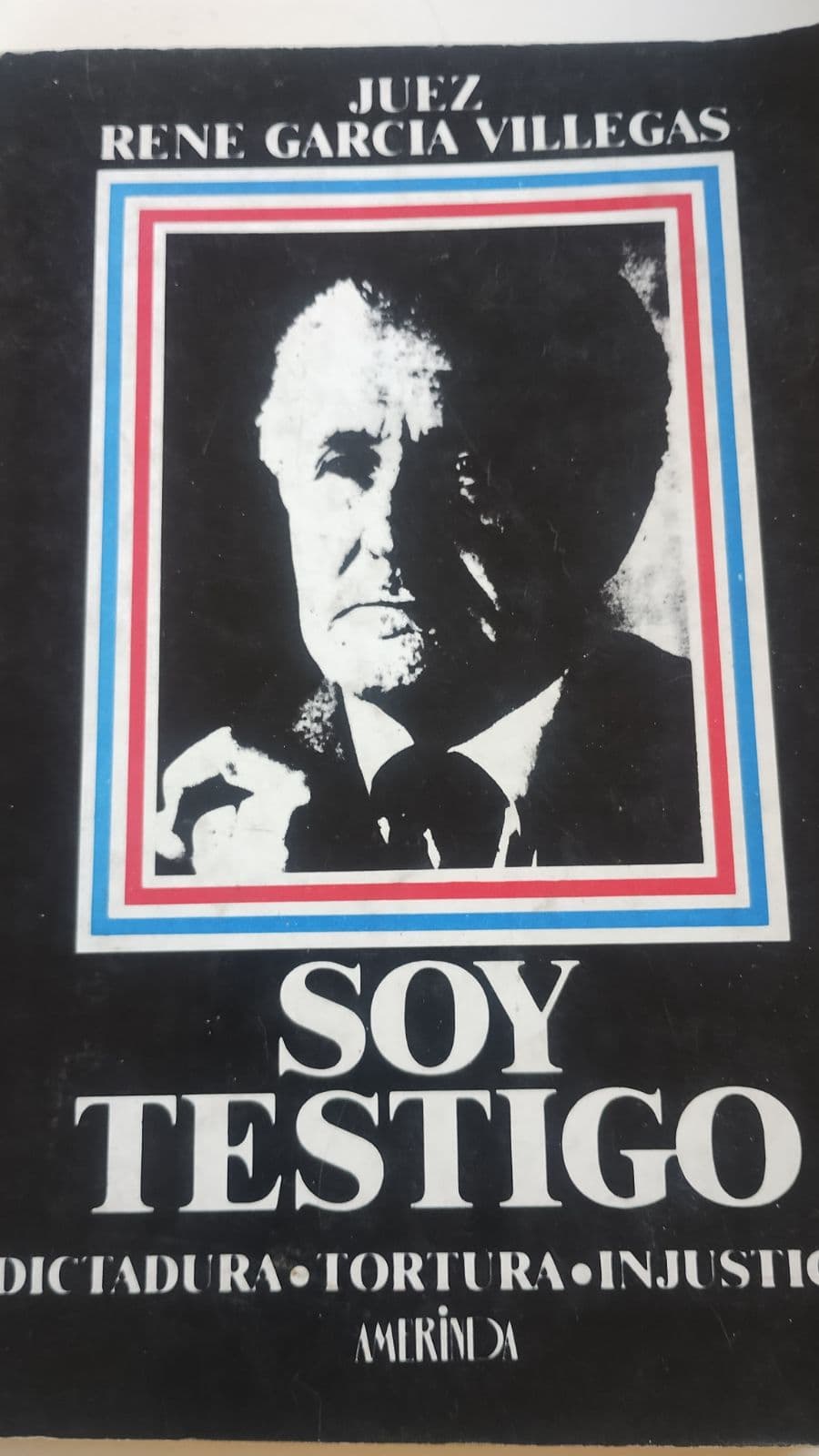 Soy Testigo — Juez René García Villegas, libro usado (foto 1 de 4)