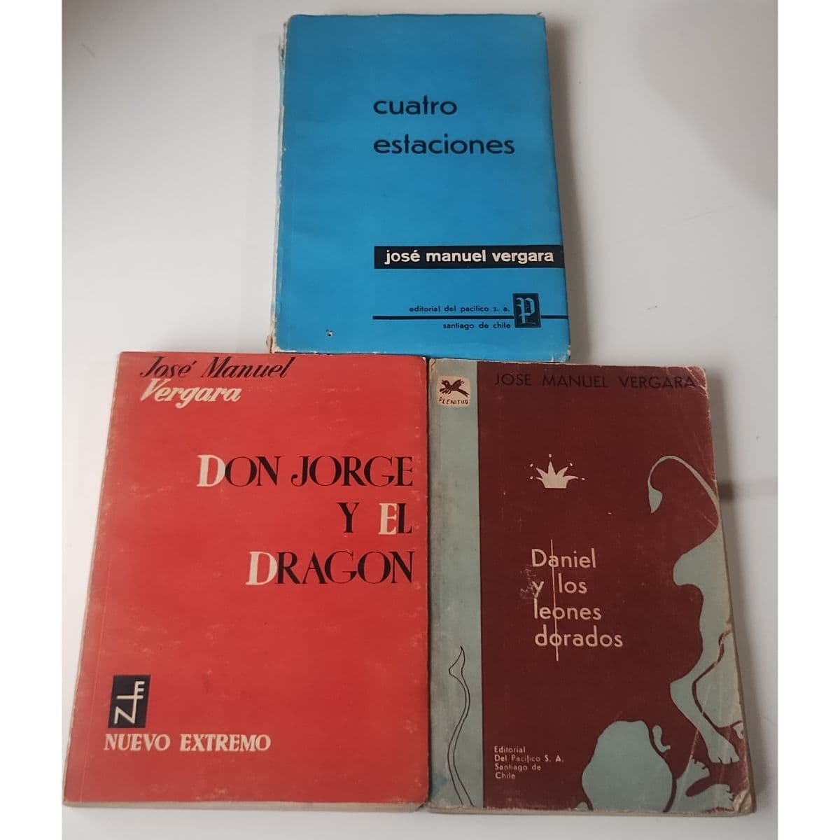 3 libros de José Manuel Vergara — José Manuel Vergara , libro usado