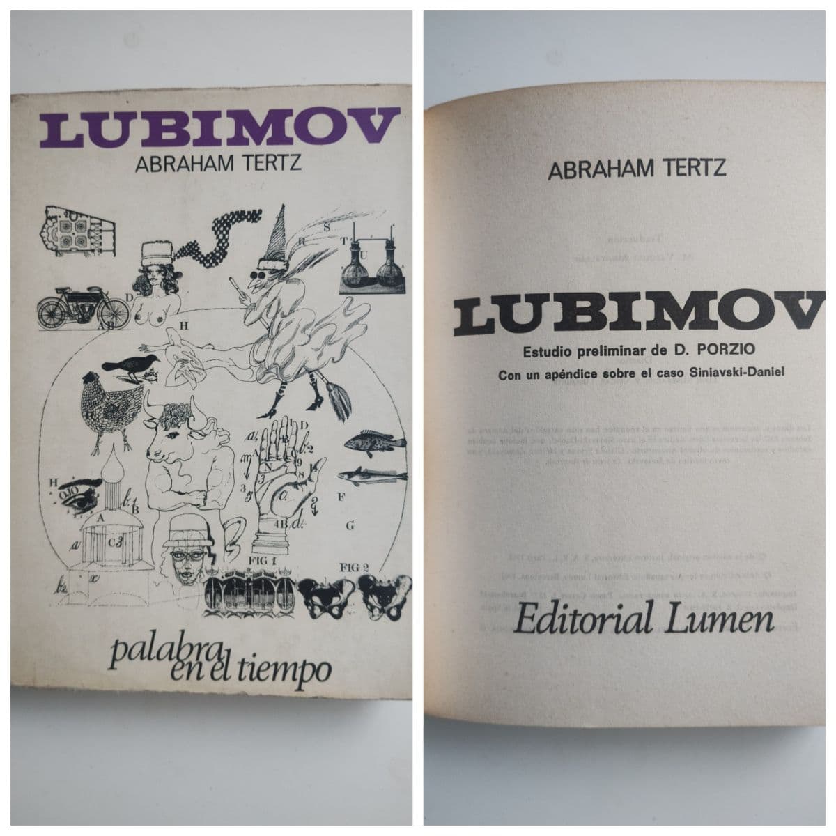 Lubimov — Abraham Tertz , libro usado