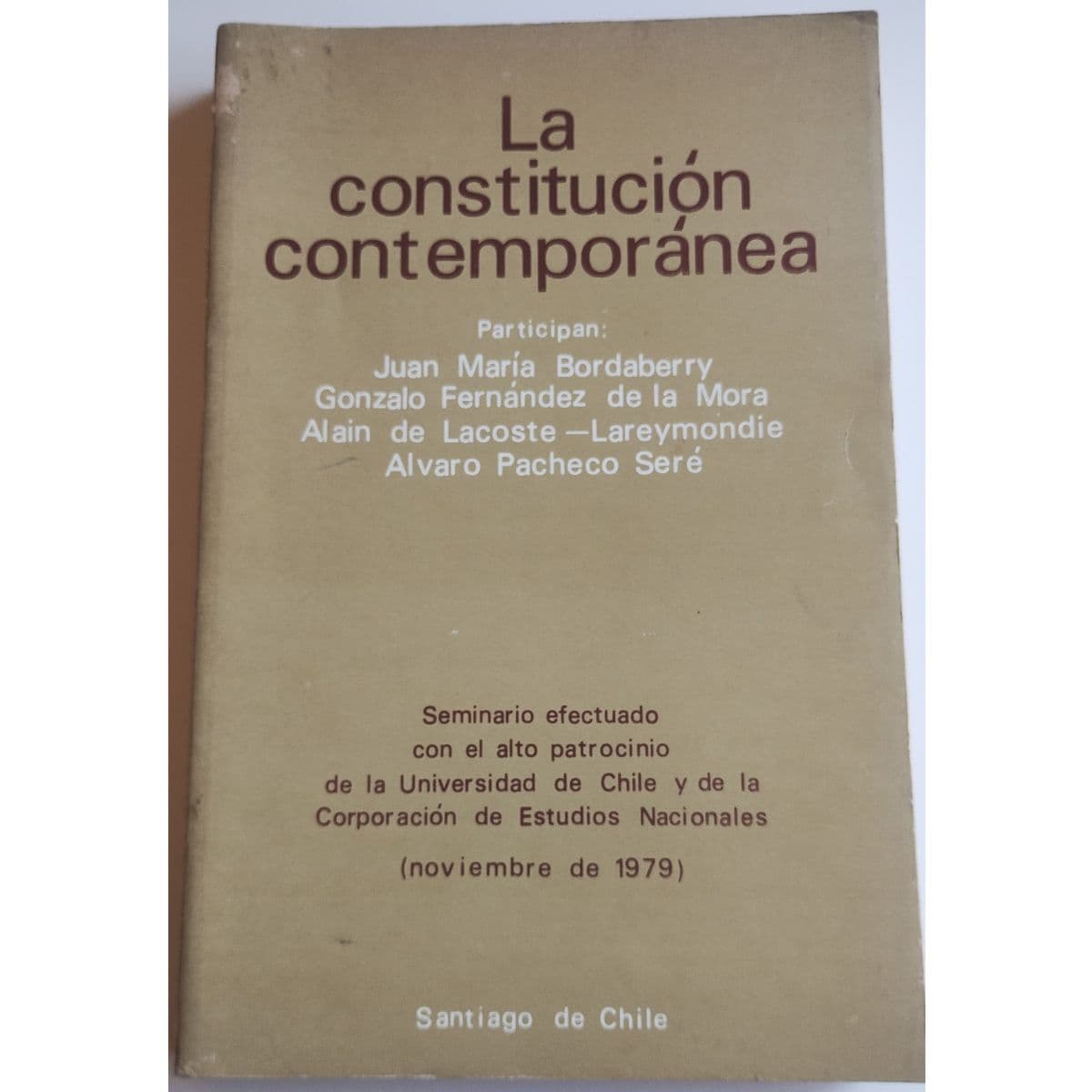 La constitución contemporánea — Varios, libro usado