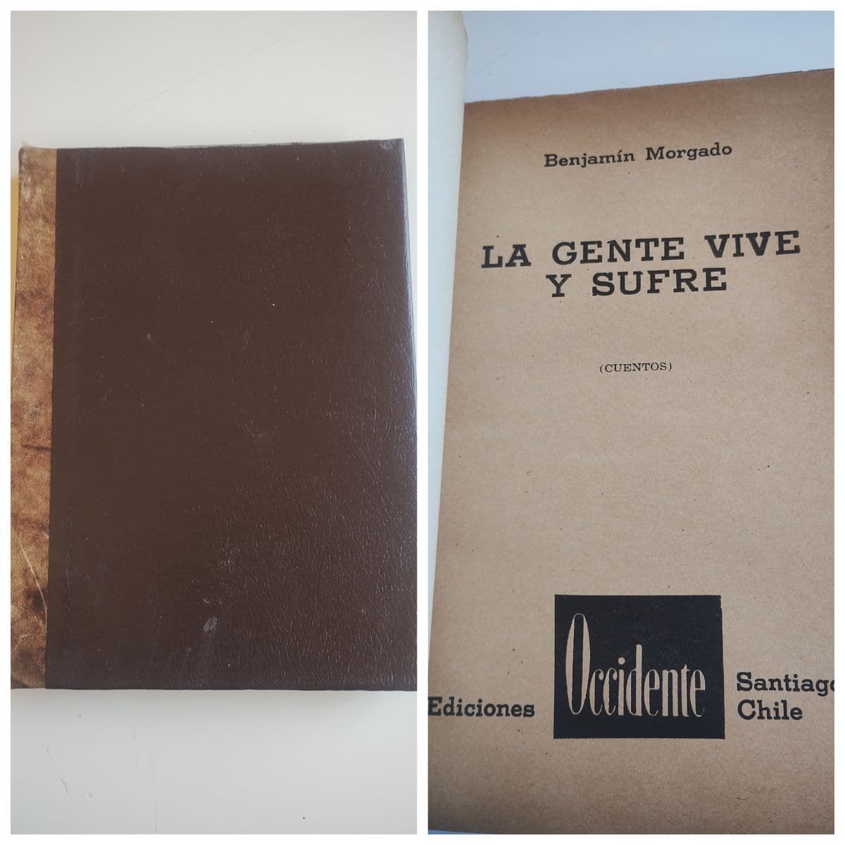 La gente vive y sufre. Cuentos — Benjamin Morgado , libro usado