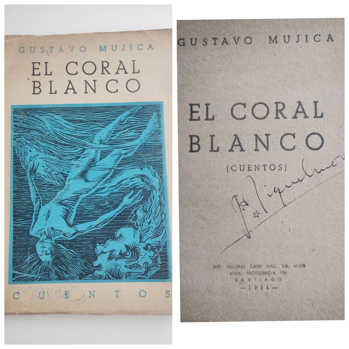 El coral blanco. Cuentos — Gustavo Mujica , libro usado
