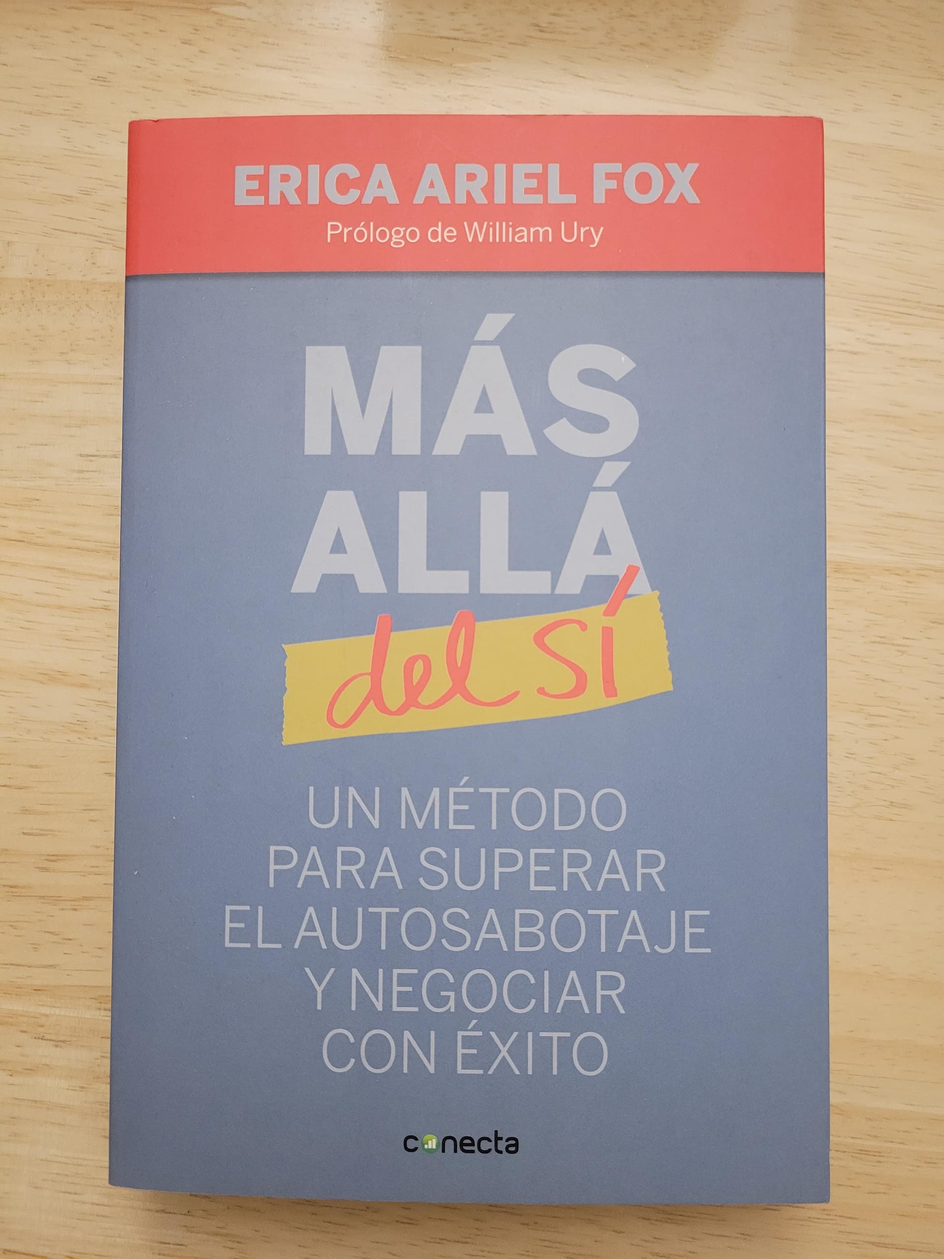 Más allá del sí — Erica Ariel Fox, libro usado