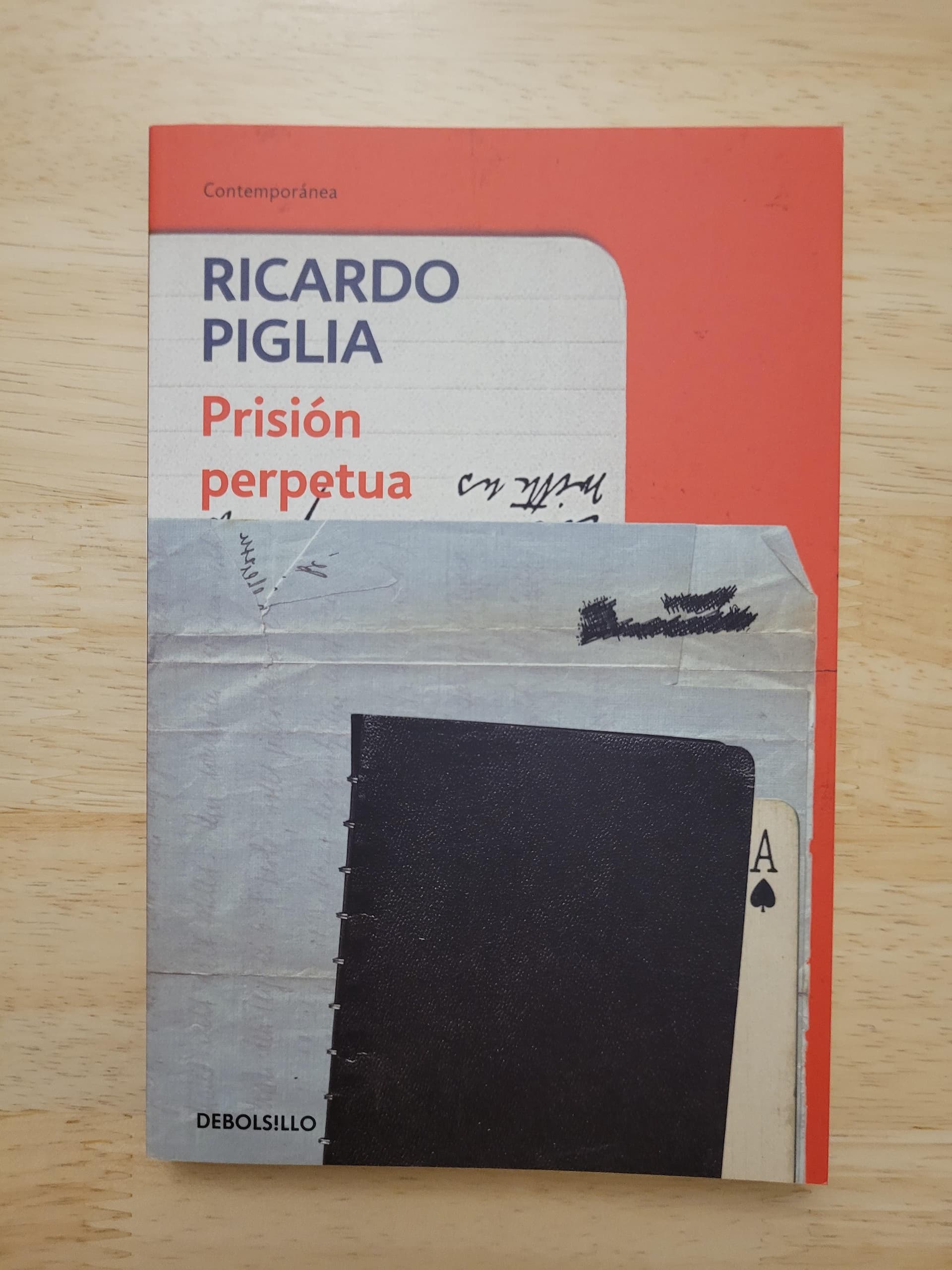 Prisión perpetua — Ricardo Piglia, libro usado