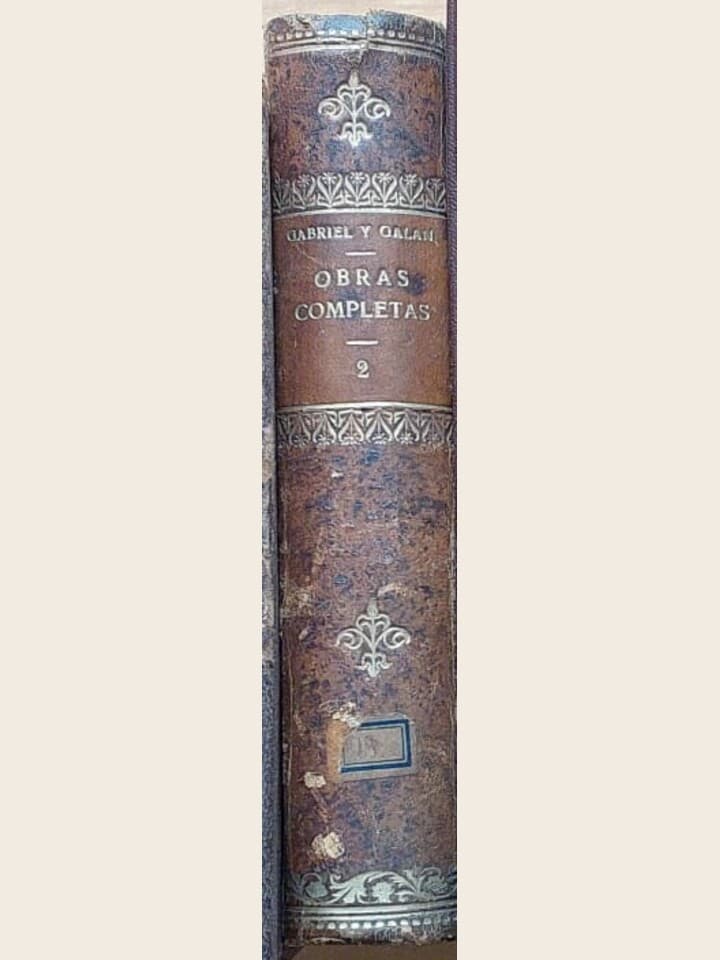 Obras completas — Tomo 2 — José María Gabriel y Galán, libro usado