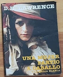 Una mujer partió a caballo — D. H. Lawrence, libro usado