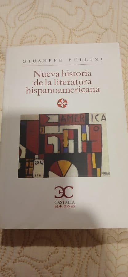 Nueva historia de la literatura hispanoamericana — Giuseppe Bellini, libro usado