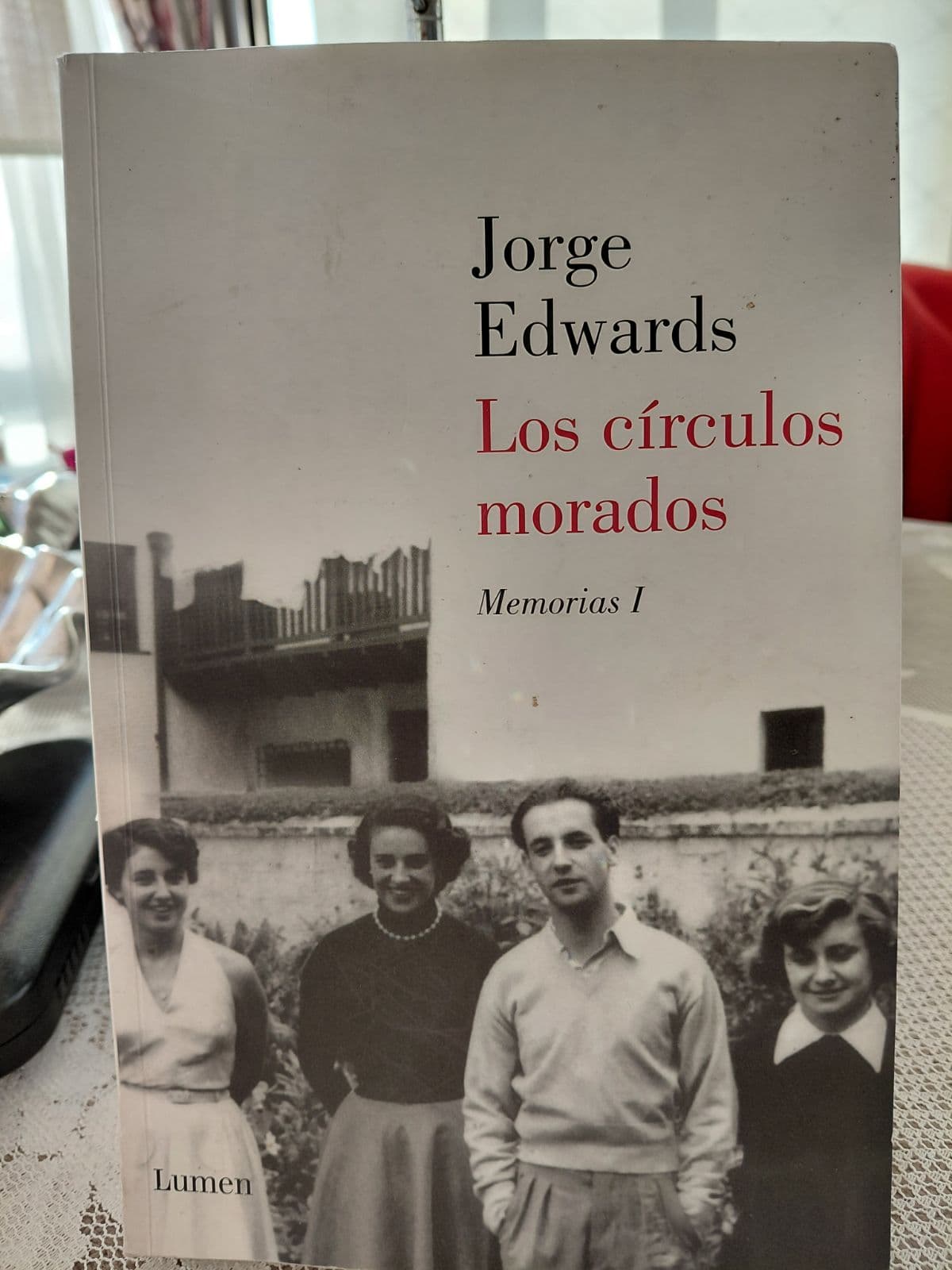 Los círculos morados — Jorge Edwards, libro usado