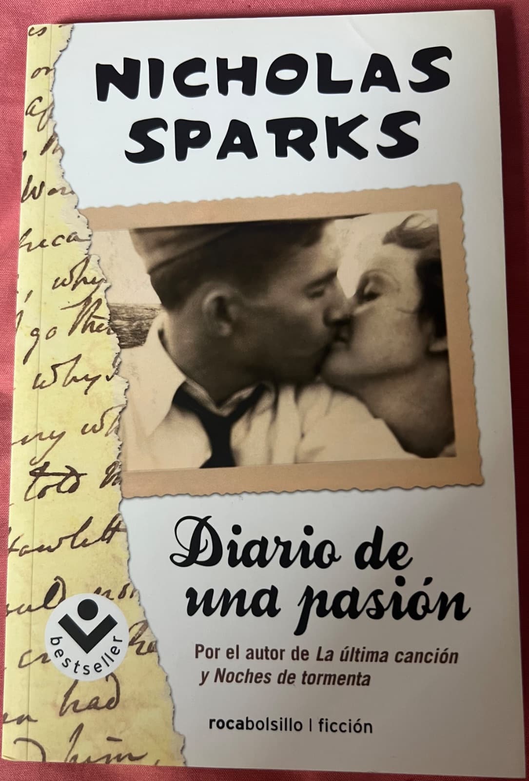 Diario de una pasión — Nicholas Sparks, libro usado (foto 1 de 4)