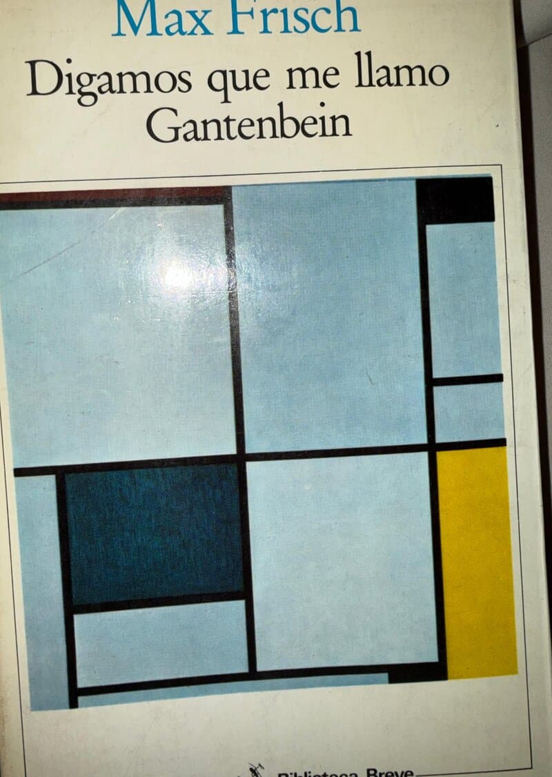 Digamos que me llamo Gantenbein — Max Frisch, libro usado