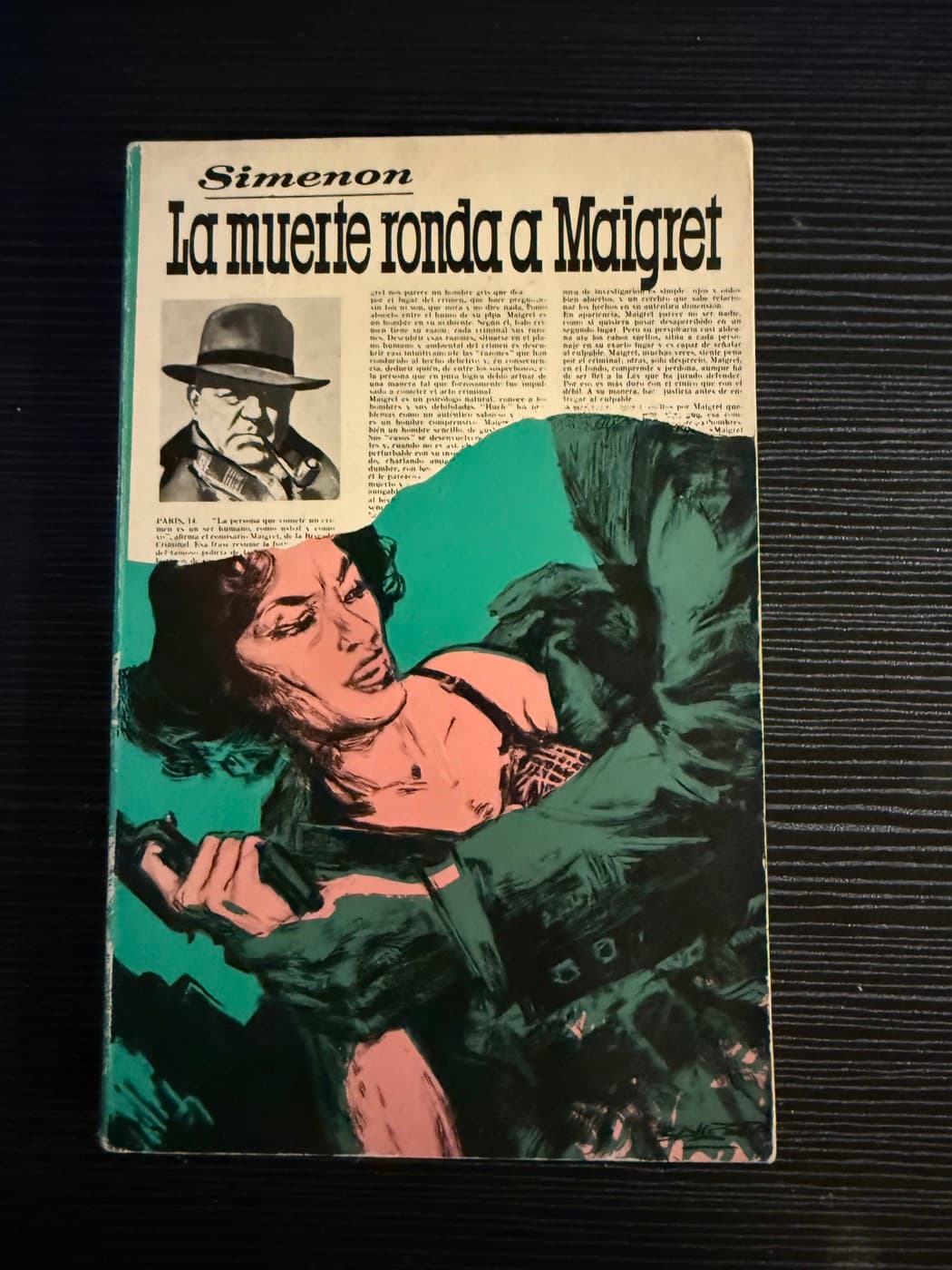 La muerte ronda a Maigret — Georges Simenon, libro usado