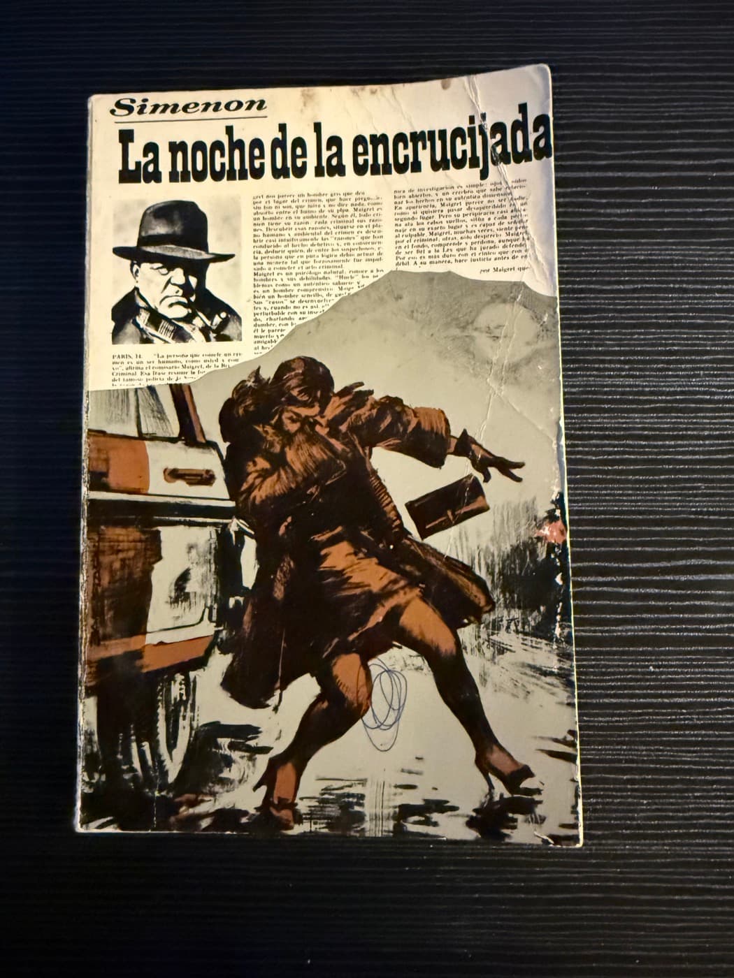 La noche de la encrucijada — Georges Simenon, libro usado