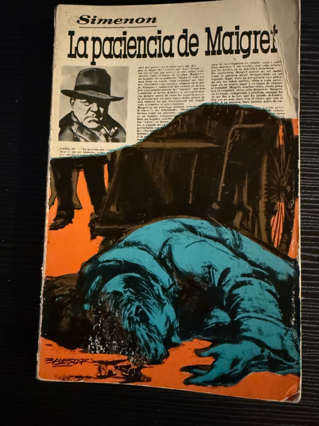 La paciencia de Maigret — Georges Simenon, libro usado