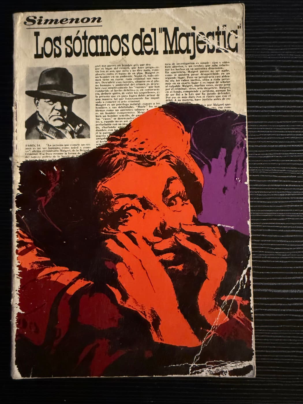 Los sótanos del Majestic — Georges Simenon, libro usado