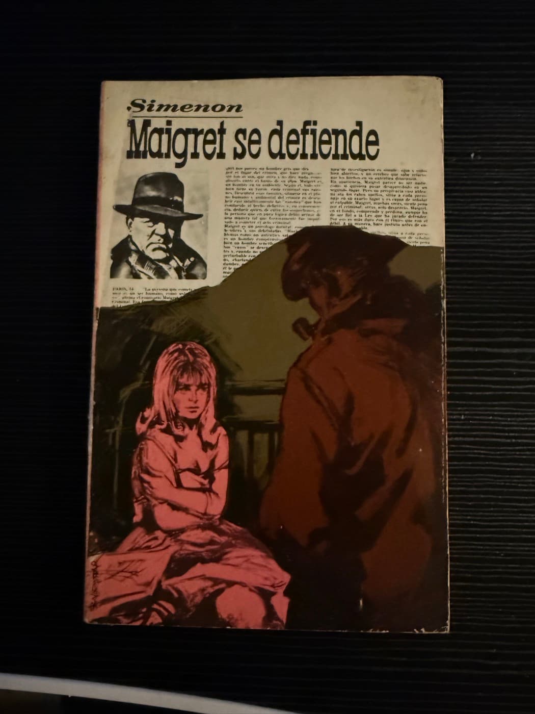Maigret se defiende — Georges Simenon, libro usado