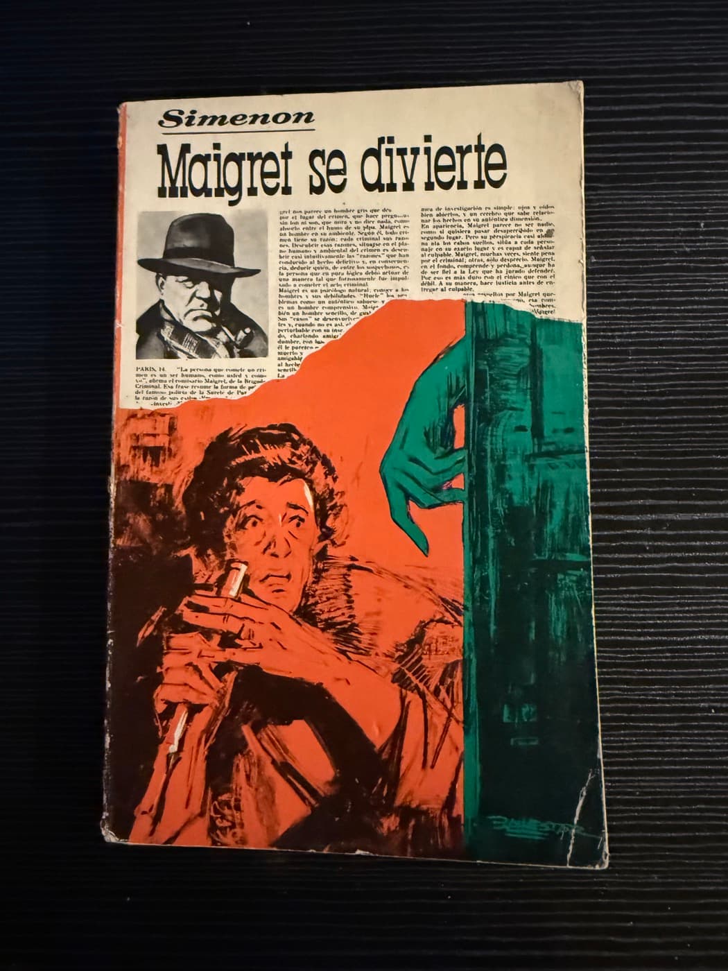 Maigret se divierte — Georges Simenon, libro usado