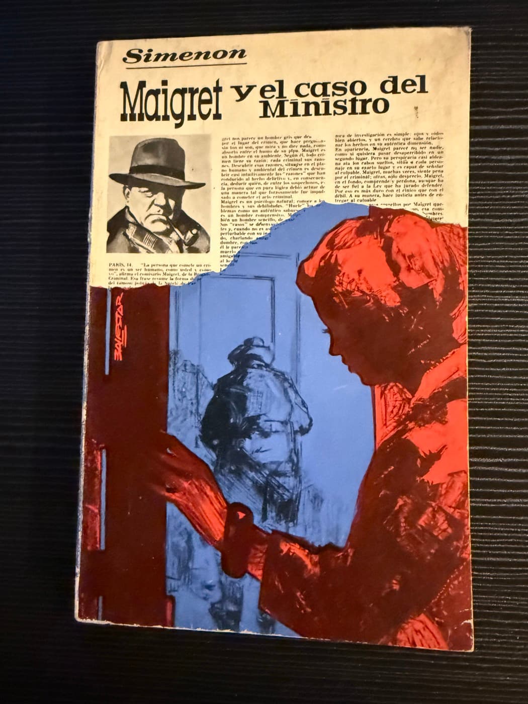 Maigret y el caso del ministro — Georges Simenon, libro usado