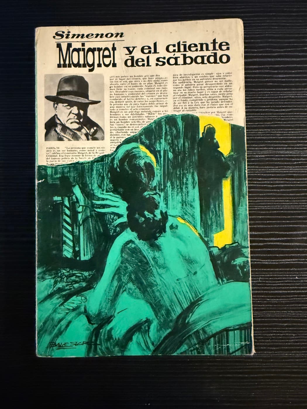 Maigret y el cliente del sábado — Georges Simenon, libro usado