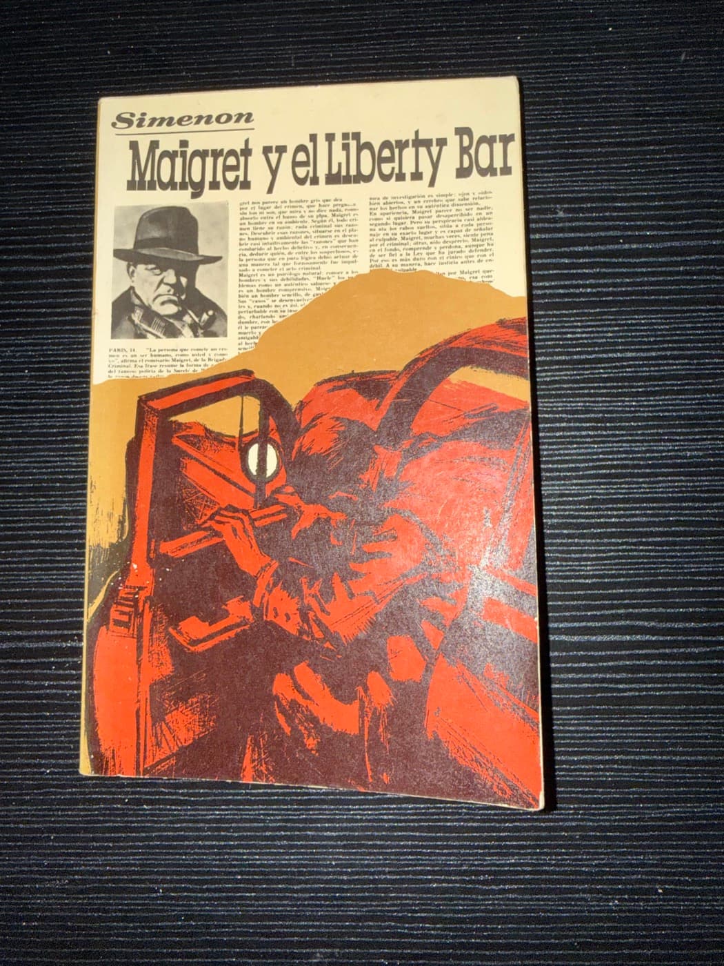 Maigret y el Liberty Bar — Georges Simenon, libro usado