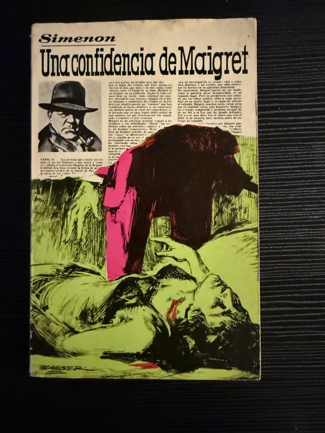 Una confidencia de Maigret — Georges Simenon, libro usado