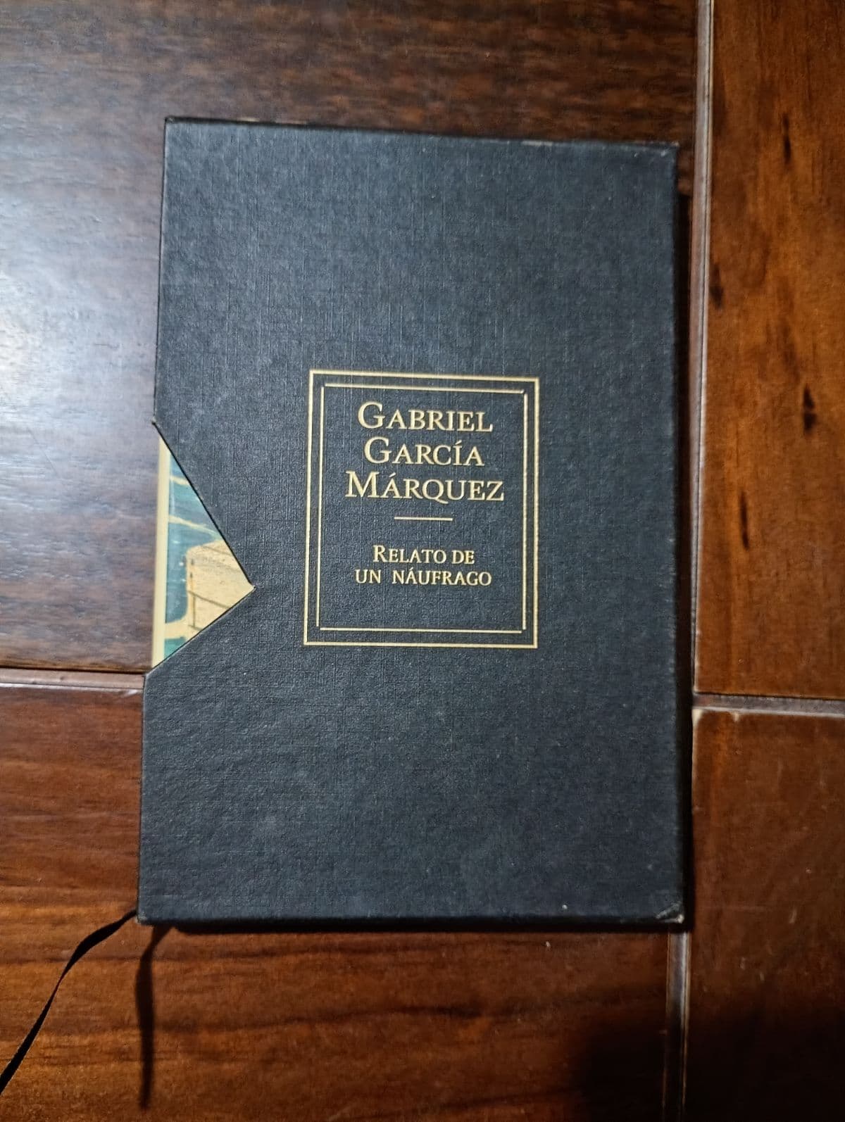 Relato de un náufrago — Gabriel García Márquez, libro usado
