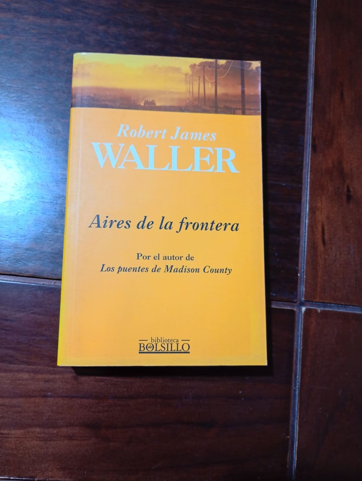 Aires de la frontera — Robert James Waller, libro usado
