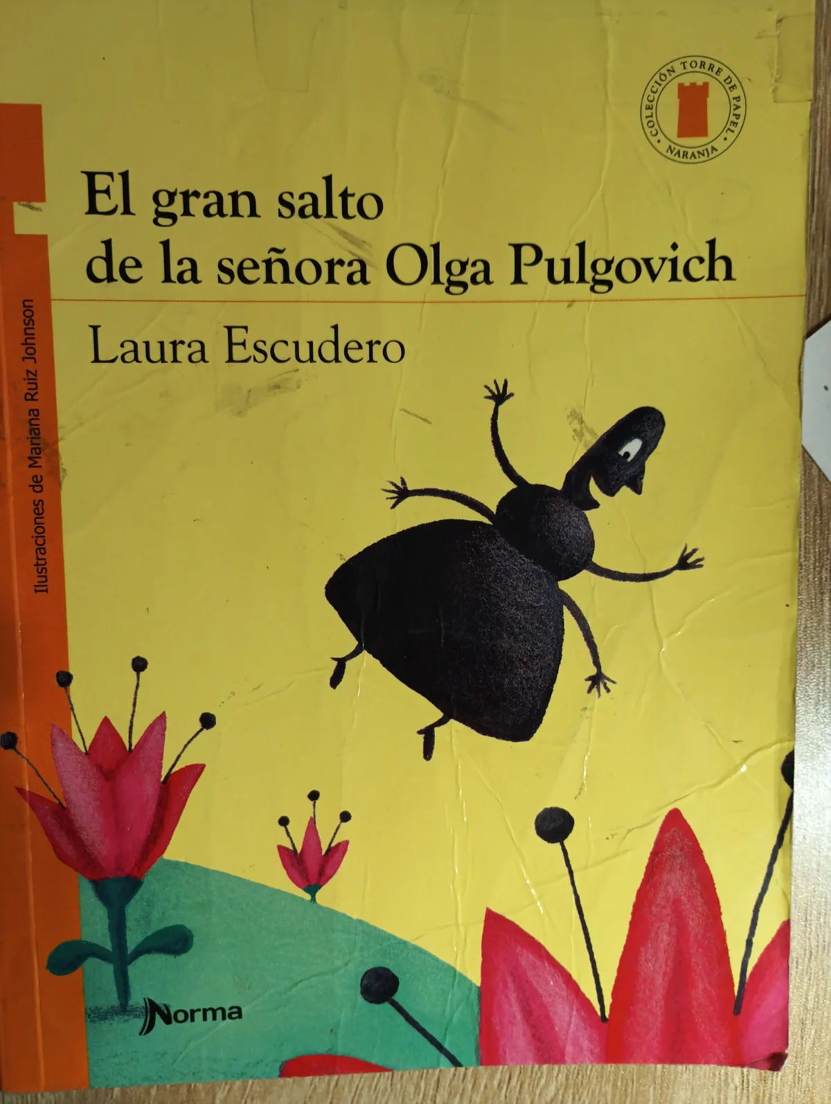 El gran salto de la señora Olga Pulgovic — Laura Escudero, libro usado