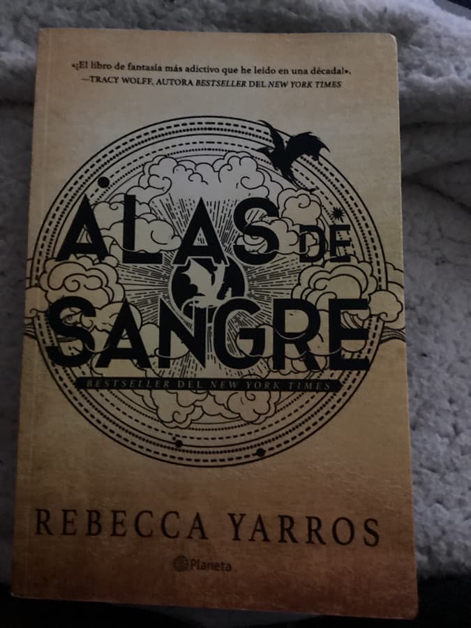 Alas de Sangre — Rebecca Yarros, libro usado