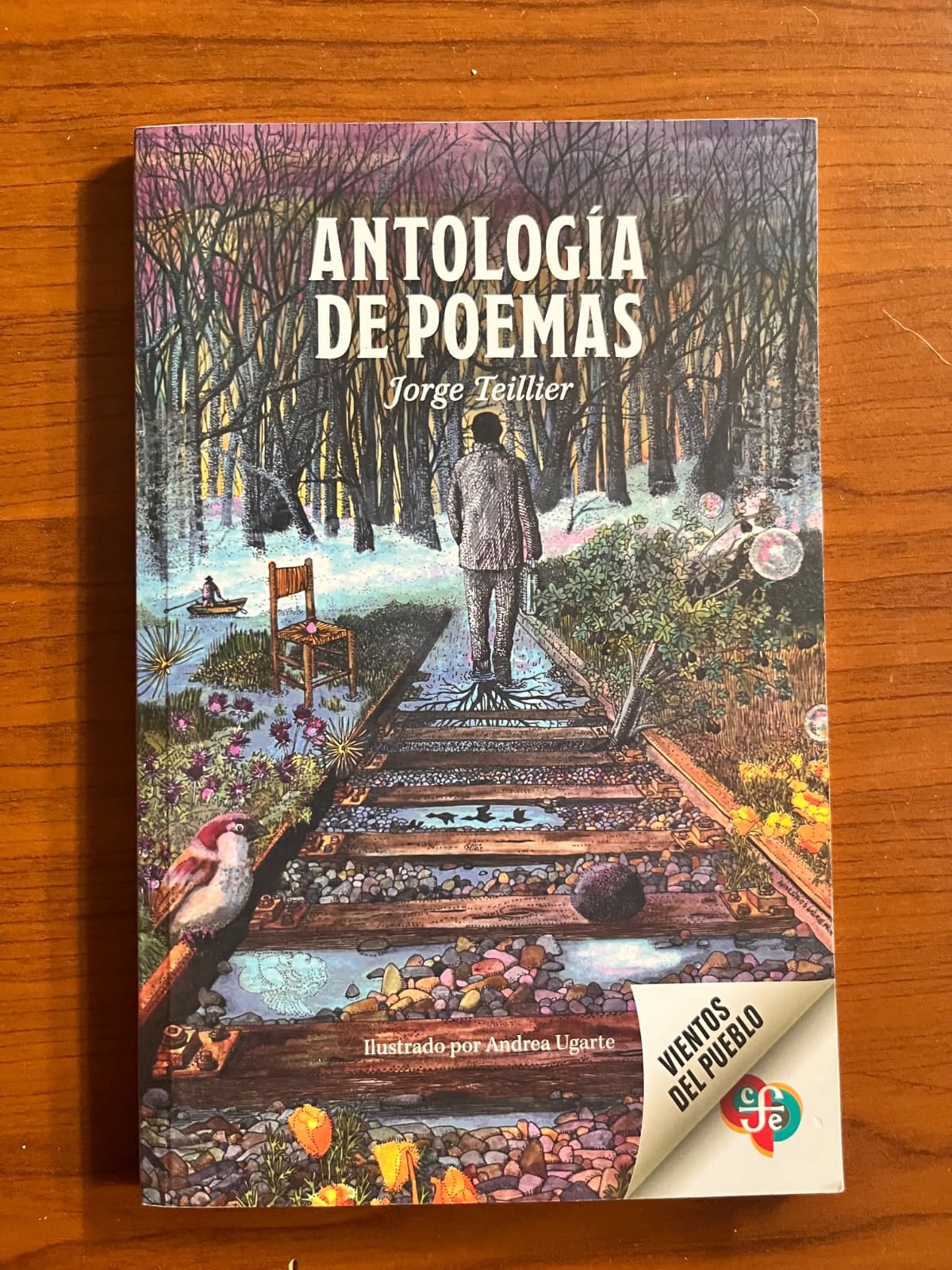 Antología de poemas de Jorge Teillier — Jorge Teillier, libro usado