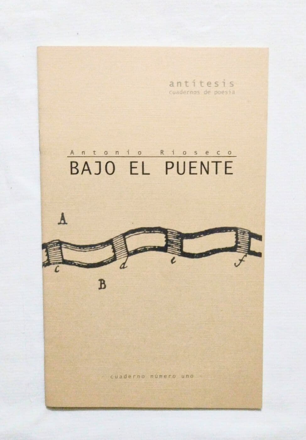 Bajo el puente — Antonio Rioseco, libro usado