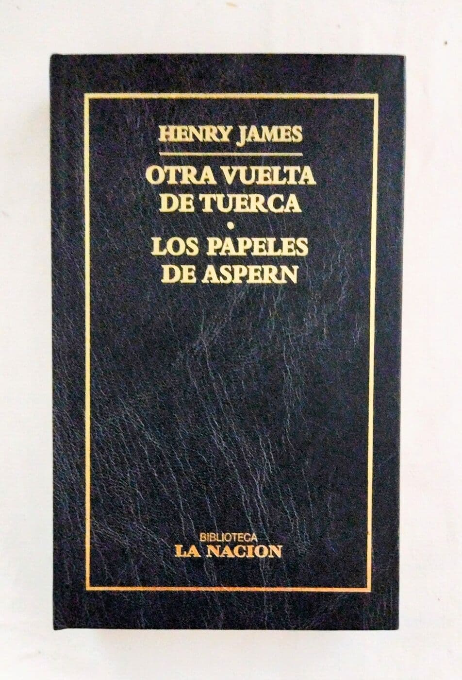 Otra vuelta de tuerca,Los papeles de Aspen — Henry James, libro usado