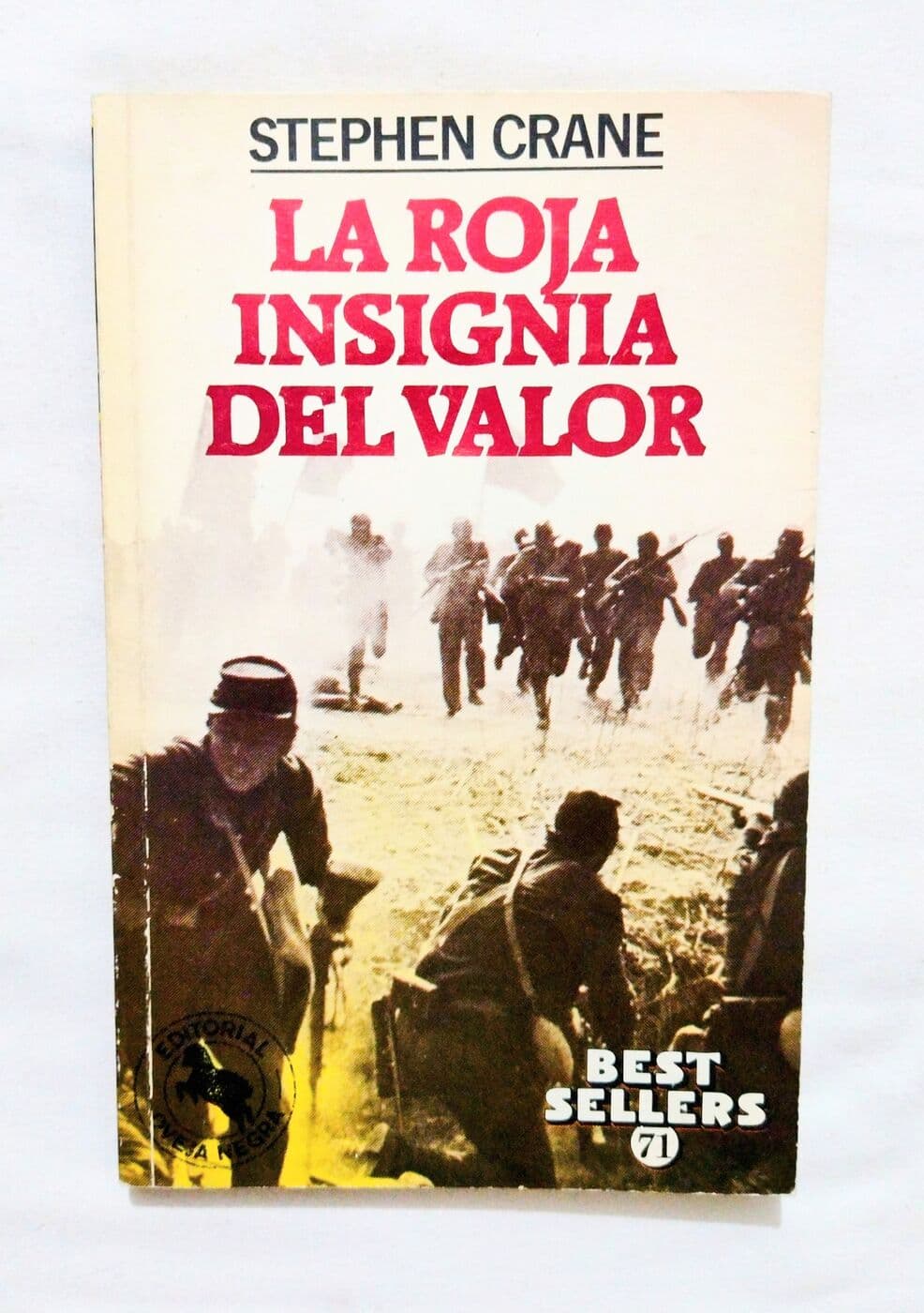 La roja insignia del valor — Stephen Crane, libro usado