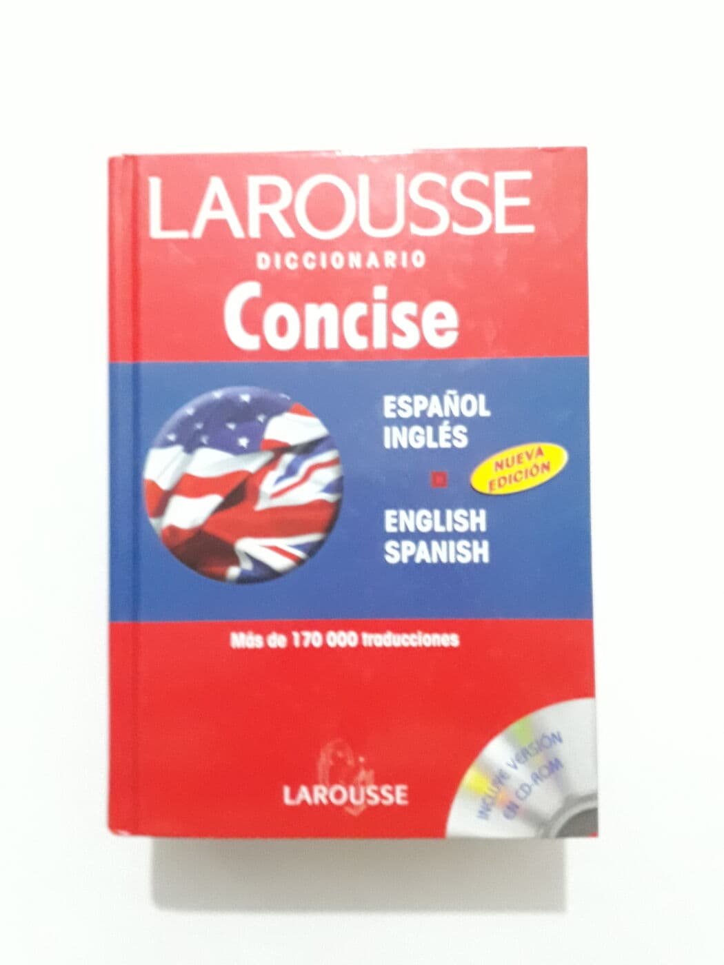 Diccionario concise español,ingles - english,spanish (incluye un CD) — Anna Stevenson (ed.), libro usado
