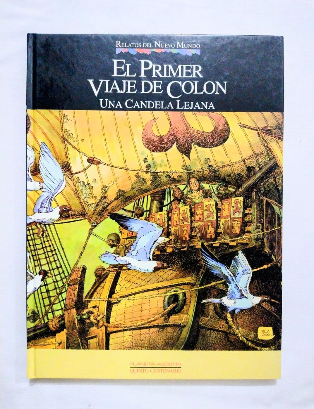 El primer viaje de Colón. Una candela lejana — Pedro Tabernero (ed.), libro usado