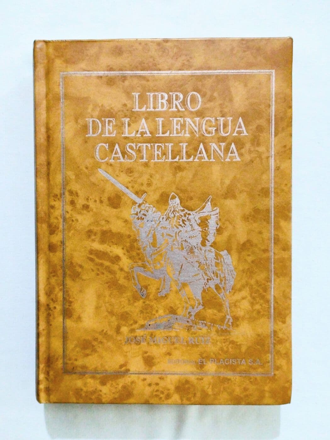 Libro de la lengua castellana — José M. Ruiz, libro usado