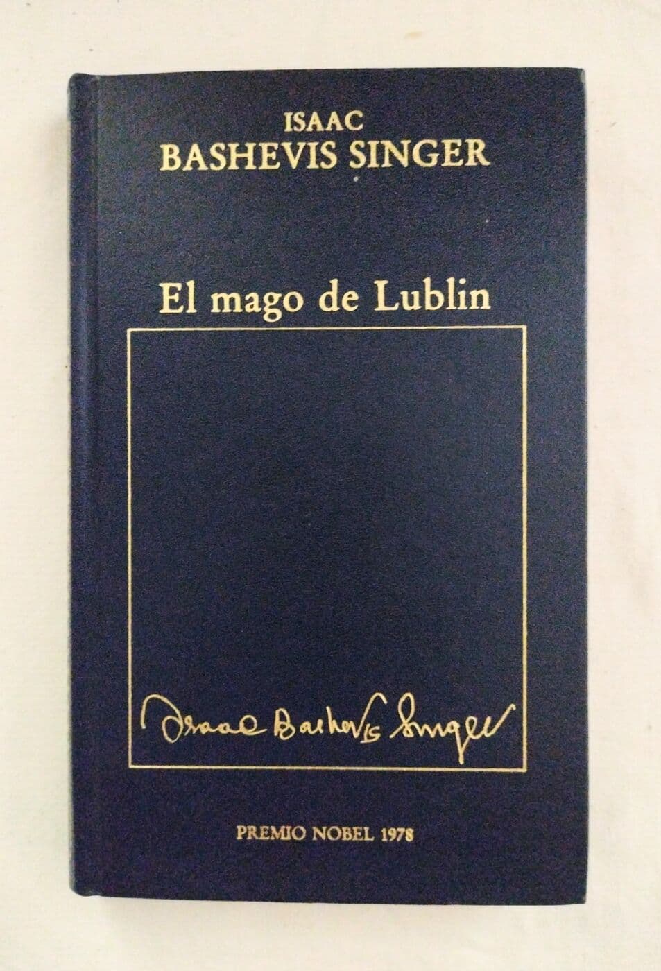 El mago de Lublin — Isaac Bashevis Singer, libro usado