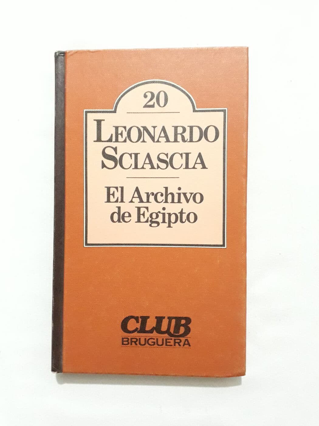 El archivo de Egipto — Leonardo Sciascia, libro usado
