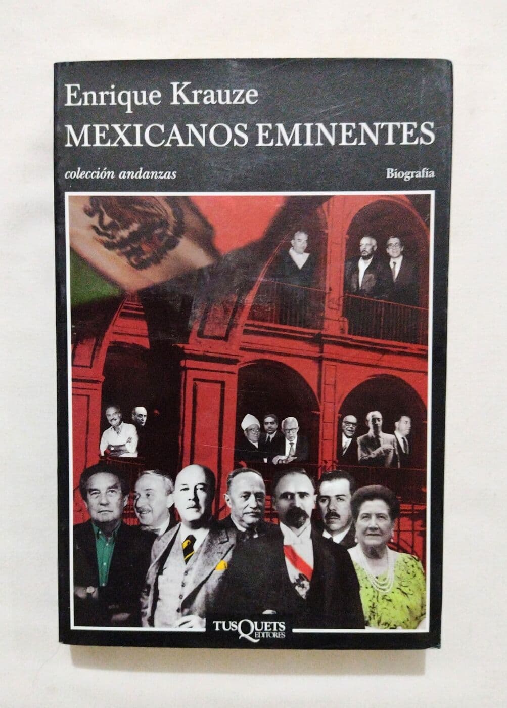 Mexicanos eminentes — Enrique Krauze, libro usado