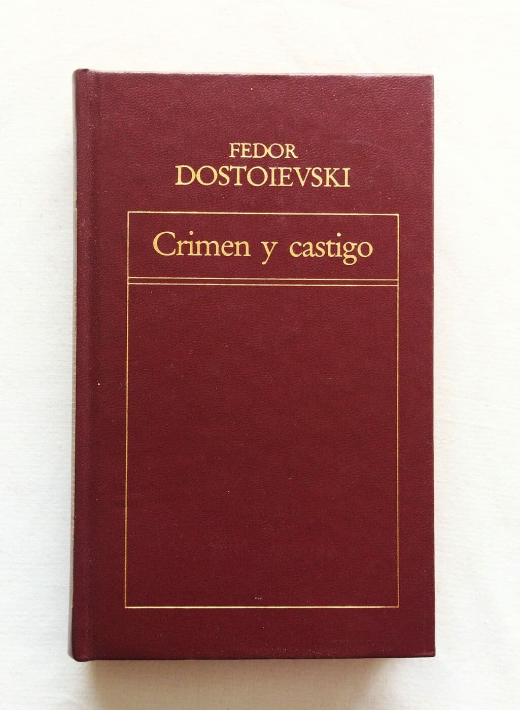 Crimen y castigo II — Fedor Dostoyevski, libro usado