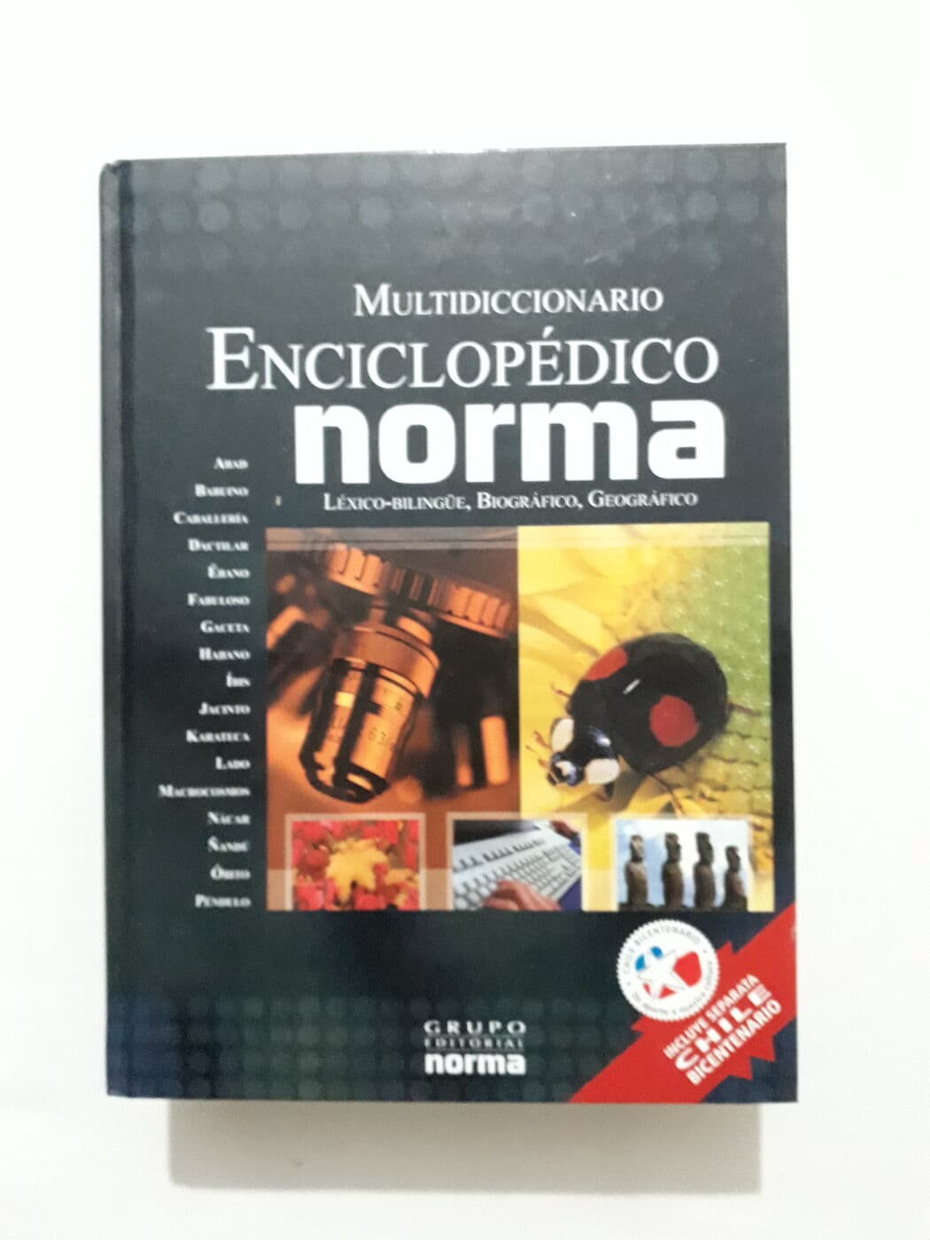 Multidiccionario enciclopédico Norma. Léxico- bilingüe, biográfico, geográfico. — Mabel Pachon Rojas (ed.), libro usado