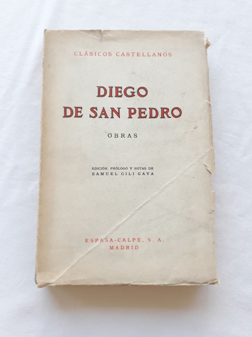 Obras — Diego de San Pedro, libro usado