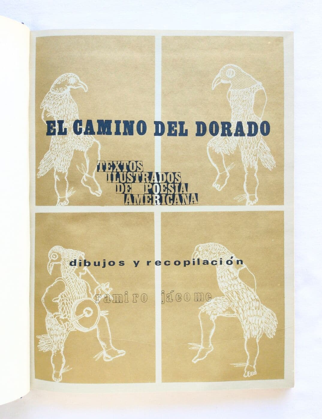 El camino del dorado. Textos ilustrados de poesía americana — Ramiro Jácome (ed.), libro usado (foto 2 de 2)