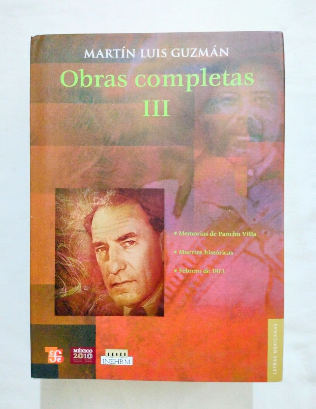 Obras completas III — Martín Luis Guzmán, libro usado
