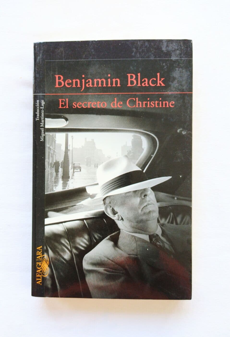 El secreto de Christine — Benjamín Black, libro usado