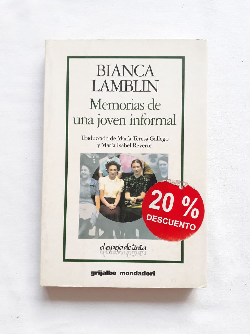 Memorias de una joven informal — Bianca Lamblin, libro usado