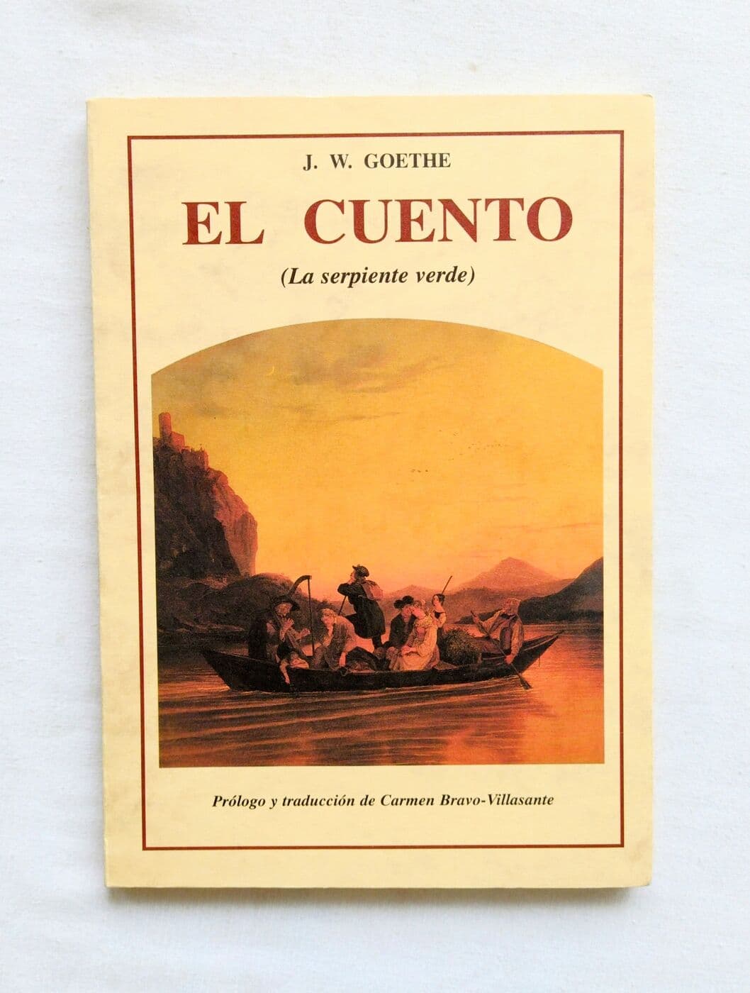 El cuento (La serpiente verde) — Johann Wolfgang Goethe, libro usado